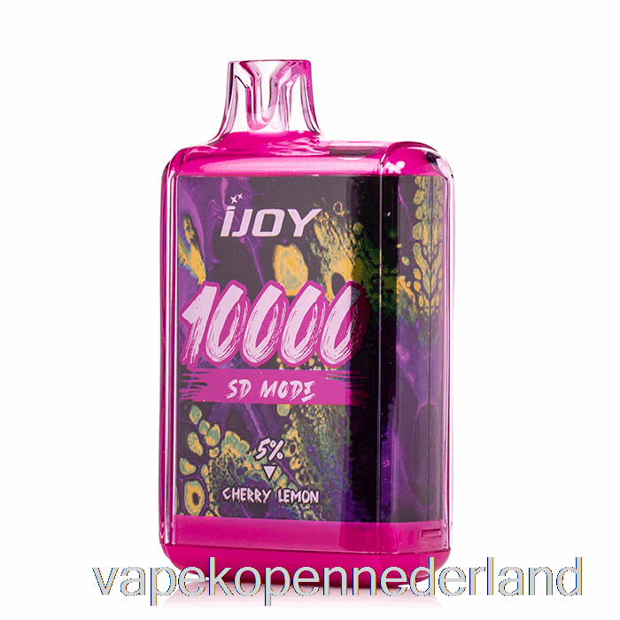 Vape Nederland Ijoy Bar Sd10000 Wegwerp Kers Citroen